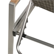 Afuera Living Outdoor Wicker and Aluminum Chaise Lounge Gray
