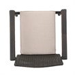 Afuera Living 5 Piece Outdoor Wicker Dining Set in Multibrown