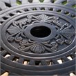 Afuera Living Outdoor 5 Piece Cast Aluminum Bar Set in Shiny Copper