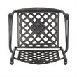 Afuera Living Outdoor 5 Piece Cast Aluminum Bar Set in Shiny Copper