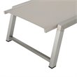 Afuera Living Outdoor Aluminum Chaise Lounge in Gray (Set of 4)