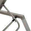 Afuera Living Outdoor Aluminum Chaise Lounge in Gray (Set of 4)
