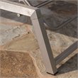 Afuera Living Outdoor Aluminum Chaise Lounge in Gray (Set of 4)