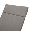 Afuera Living Outdoor Wicker Arm Chaise Lounge in Charcoal (Set of 2)
