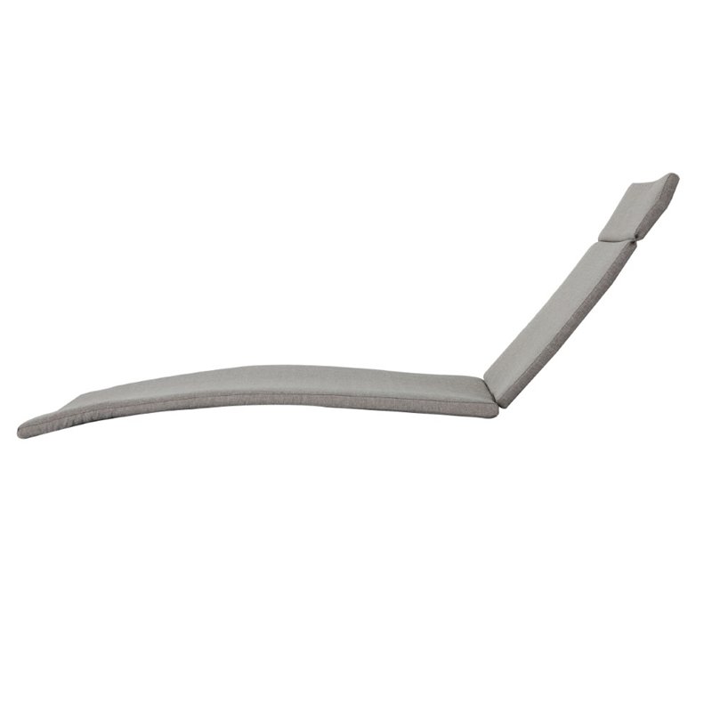 Afuera Living Outdoor Wicker Arm Chaise Lounge in Charcoal (Set of 2)