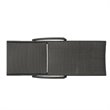 Afuera Living Outdoor Wicker Arm Chaise Lounge in Charcoal (Set of 2)