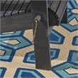 Afuera Living Outdoor Foldable Acacia Wood Adirondack Chair Dark Gray