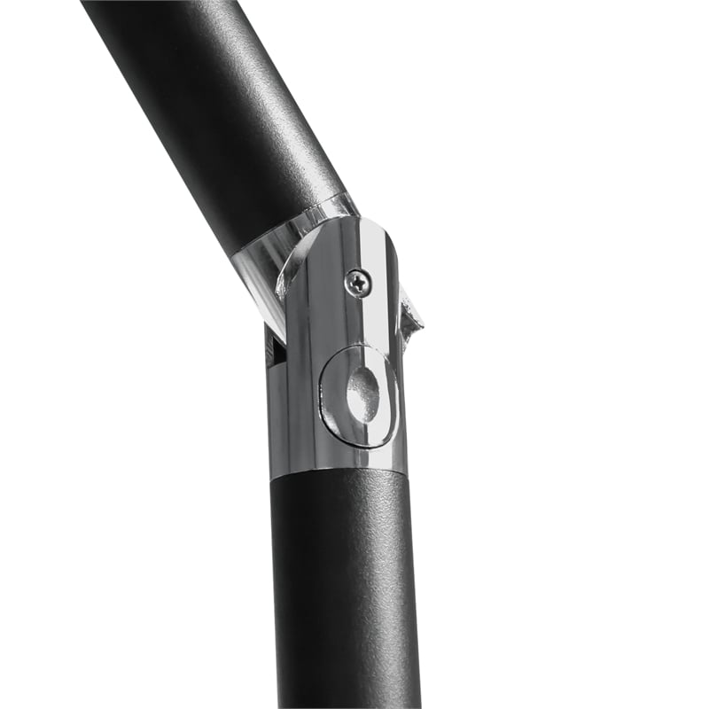 Afuera Living 9Ft Navy Adjustable Articulated Tilting Fabric Patio Umbrella