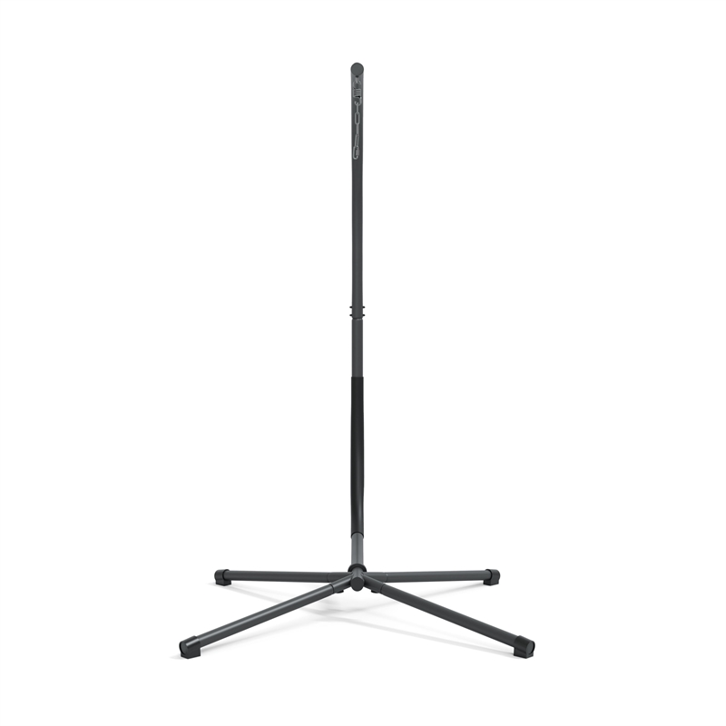 Afuera Living Wave Hanging Metal C-Stand for Swing Chair in Black