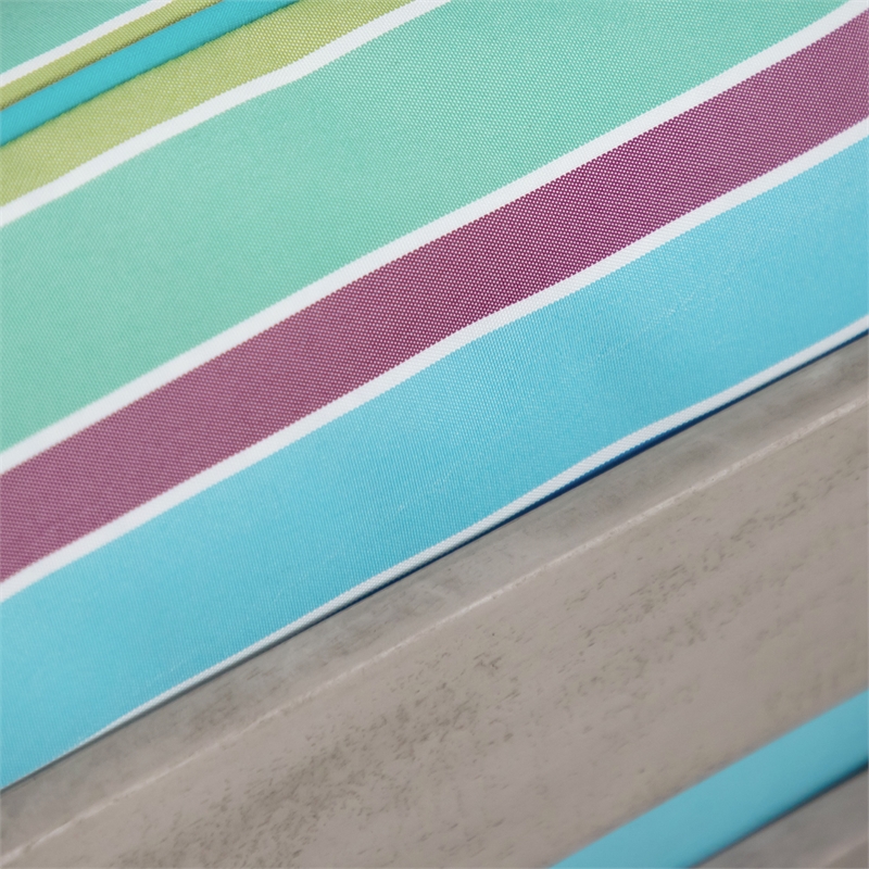 Afuera Living Expandable Outdoor Patio Daybed in Gray Acacia Wood