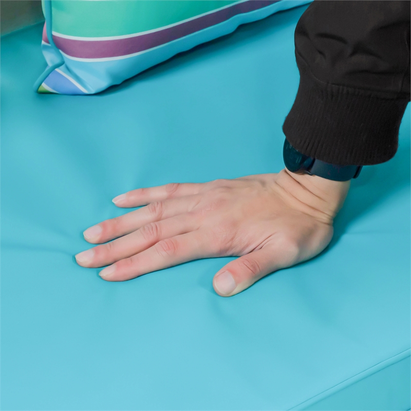 Afuera Living Expandable Outdoor Patio Daybed in Gray Acacia Wood