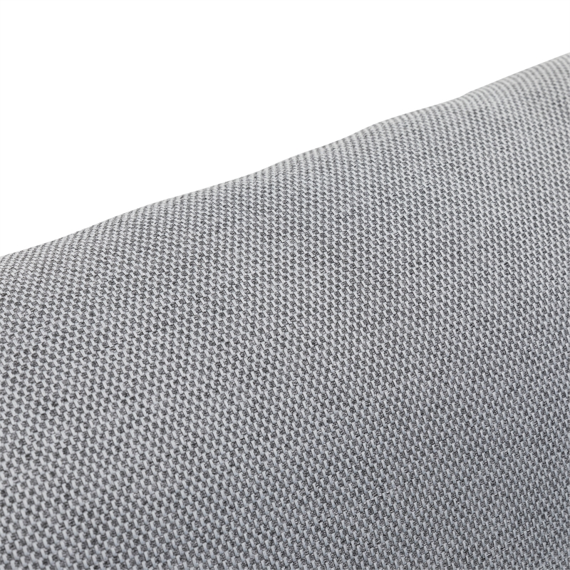 Afuera Living Modern Wood Modular Sectional Sofa in Gunmetal/Natural