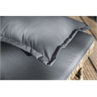 Afuera Living Solid Teak Wood Outdoor Daybed in Brown/Natural