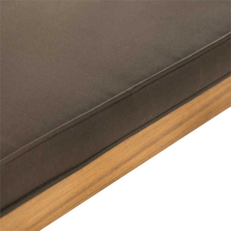 Afuera Living 4-Piece Outdoor Acacia Wood Sofa Set in Natural