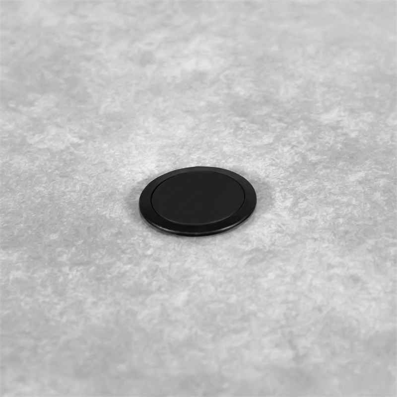 Afuera Living 76-inch Metal Outdoor Patio Dining Table in Black