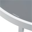 Afuera Living Modern / Contemporary Outdoor Side Table in French White