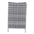 Afuera Living 5-Piece Wicker / Rattan Outdoor Seating Set in Gray