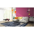 Afuera Living Indoor Outdoor Danton Polyester Area 7'x9' Rug in Navy and Ivory