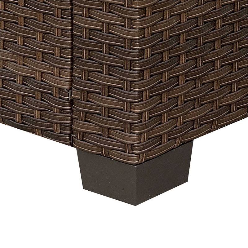 Afuera Living Fabric Patio Chair Dust Cover in Light Brown Finish