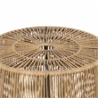 Afuera Living Outdoor Round PE Wicker / Rattan Natural Coffee Table