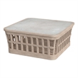 Afuera Living Outdoor Teak and Marble Coffee Table - Natural