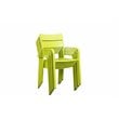 Afuera Living 7-piece Modern Aluminum Frame Patio Dining Set in Green