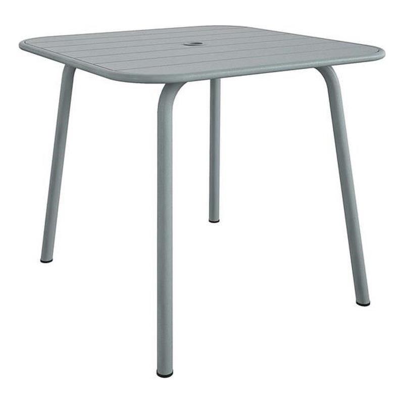 Afuera Living Mid-Century Outdoor/Indoor Dining Table in Gray