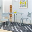 Afuera Living Mid-Century Outdoor/Indoor Dining Table in Gray