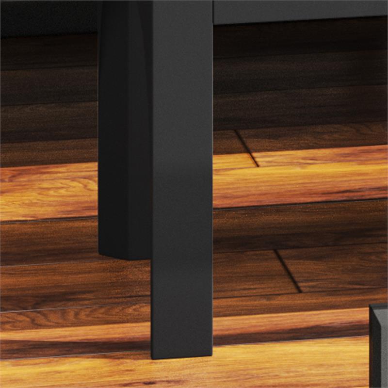 Afuera Living Traditional Aluminum Outdoor Aluminum Coffee Table in Gray