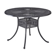 Afuera Living Traditional Aluminum 5 Piece Outdoor Dining Set in Charcoal