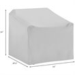 Afuera Living 4-Piece Vinyl/Heavy Gauge Outdoor Sofa Cover Set in Tan