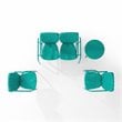 Afuera Living 4-Piece Modern Metal Outdoor Conversation Set in Turquoise Gloss
