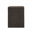 Afuera Living Modern Metal Propane Tank Cover in Kodiak Brown