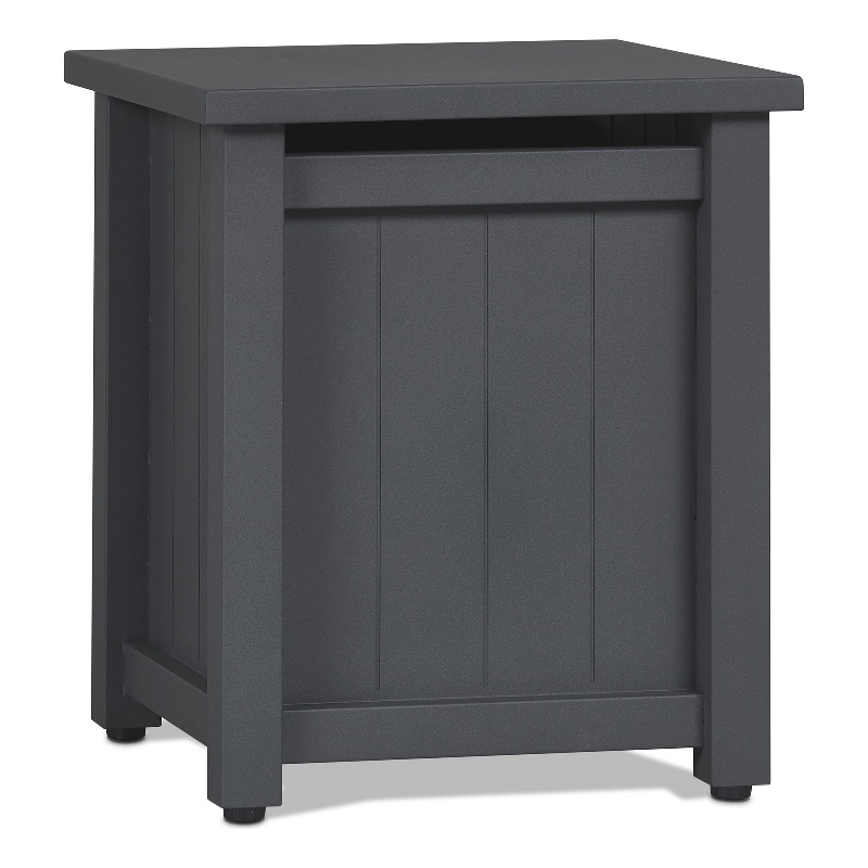 Afuera Living Modern Metal/Plastic Propane Tank Cover in Gray