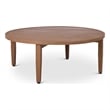 Afuera Living Contemporary Natural Outdoor Patio Coffee Table