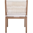 Afuera Living Cream Outdoor Patio Dining Arm Chair (Set of 2)