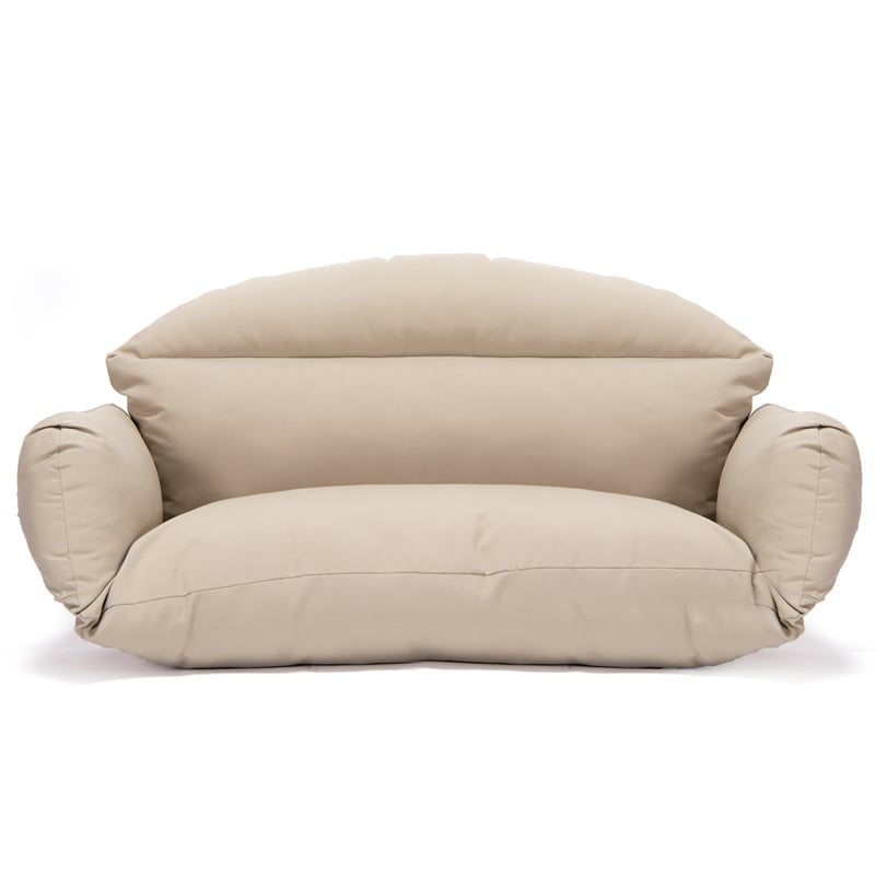 Afuera Living 2 person Double Egg Swing Chair Cushion in Taupe
