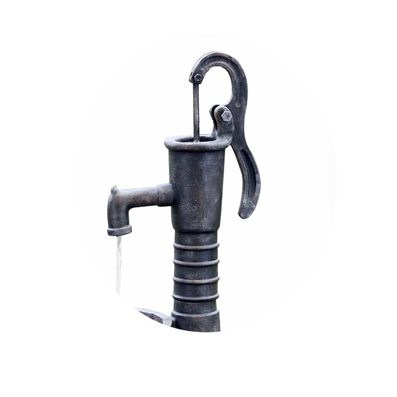 Afuera Living Contemporary Old Fashion Water Pump Water Fountain
