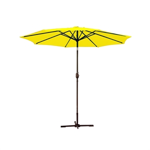 Afuera Living 9ft. Aluminum Patio Market Umbrella Tilt with Crank