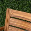 Afuera Living Modern Outdoor 5 Piece Acacia Wood Bar Set in Teak