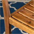 Afuera Living Modern Outdoor 5 Piece Acacia Wood Bar Set in Teak