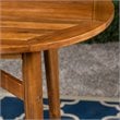 Afuera Living Modern Outdoor 5 Piece Acacia Wood Bar Set in Teak