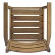 Afuera Living Modern Outdoor 5 Piece Acacia Wood Bar Set in Teak