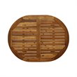 Afuera Living Modern Outdoor 5 Piece Acacia Wood Bar Set in Teak