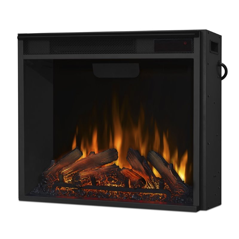 Afuera Living Frederick Entertainment Electric Fireplace in Chestnut Oak