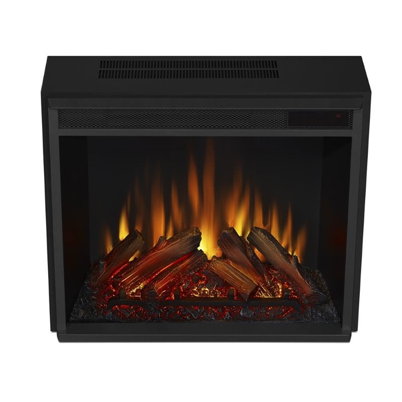 Afuera Living Frederick Entertainment Electric Fireplace in Chestnut Oak