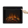 Afuera Living Frederick Entertainment Electric Fireplace in Chestnut Oak