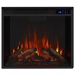 Afuera Living Frederick Entertainment Electric Fireplace in Chestnut Oak