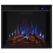 Afuera Living Frederick Entertainment Electric Fireplace in Chestnut Oak