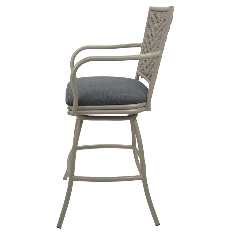Afuera Living Outdoor Patio Extra Tall Bar Stool 34